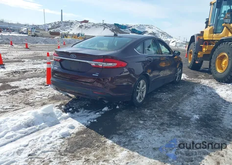 2018 Ford Fusion Se from USA, damaged, VIN 3FA6P0HD0JR183162